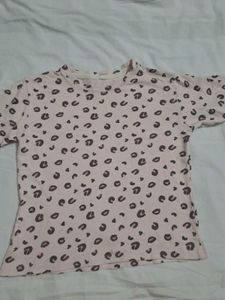 Animal Printed Crop Top