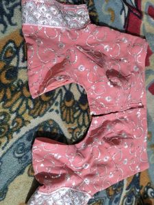 Heavy Sequence Saree With Stitched Blouse