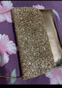 glitter sling bag