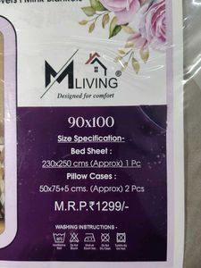 Violet 1+2 Bed Sheet Set