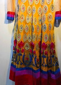 Embroidered Indian Anarkali Dress