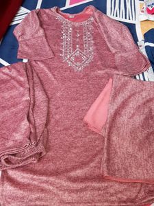 Beautiful Woolen Suit Set For Women