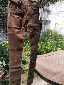 Stretchable Brown Jeans