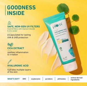 Plum Cica &amp; Hyaluronic Acid Aqua-Light Sunscreen