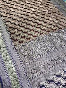Vintage Unique Banarasi Silk Sare