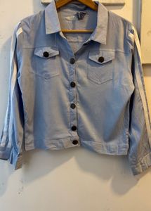 Blue Denim Style Jacket