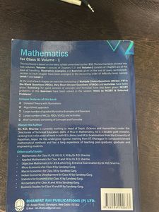 R.D. Sharma Mathematics Class XI - Vol. 1