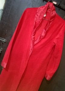 Trendy Woolen Gown
