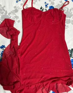 Red Party Mini Dress