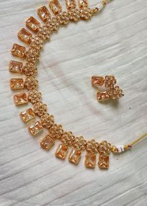 Elegant Gold-Tone Necklace Set