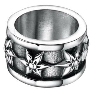 Men’s Silver stainless steel Ring
