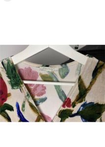 Zara velvet floral bodycon dress