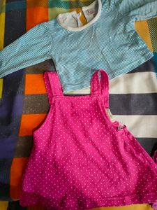 4 Sets Of Baby Girl Dresses