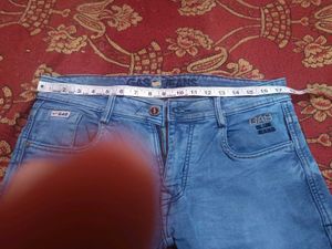Unused Light Blue Denim Jeans
