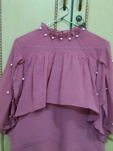 Nude Pink Pearl Top💖💗