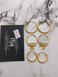 Combo of 3 ings pairs o