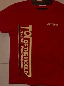 y2k yonex graphic tee