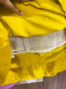 Mustard Yellow Embellished Lehenga Set