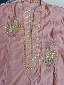 Pink Kurta Set