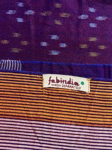 Purple Printed Classy Saree