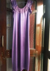 Mauve Lace Night Dress