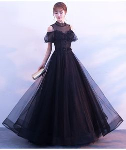 Luxury brand-new without tag, black lace up, Dress