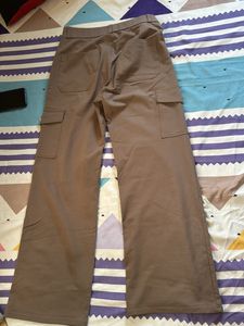 Khaki Cargo Pant For Women