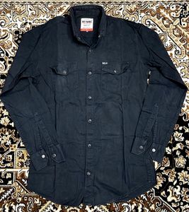 NS Nine Black Denim Shirt