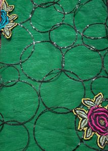 Floral Embroidered Saree