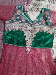 Kurti Lehenga Dupatta Set