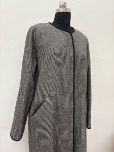 Elegant Houndstooth Coat