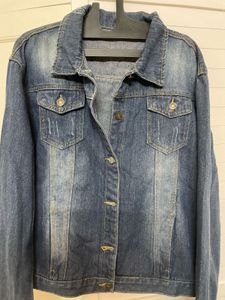 Plus Size Denim Jacket