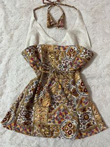 Sunny Halter neck y2k Kurti