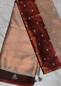 👉🏼👉🏼🥰Saree With Pre-pleating Available