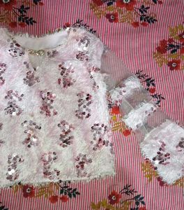 Sparkly Pink Party Top