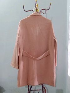 Peach Trench Coat