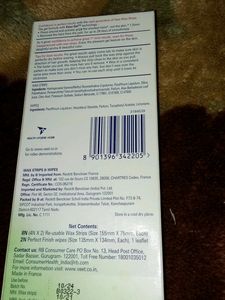 Veet Half Body Wax Strips
