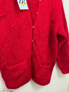 Red Woolen Sweater