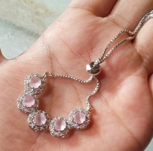 Silver American Diamonds Bracelet