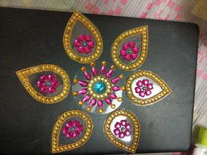 Decorative Rangoli Kundan Art