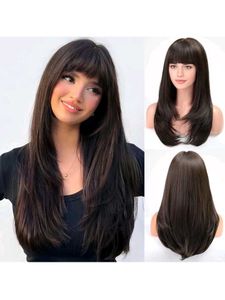 Long Hair Wig with Bangs