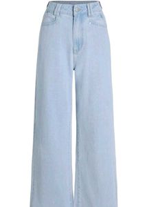 Light Wash Wide Leg Jeans
