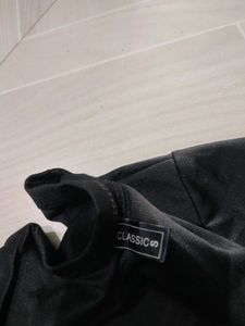 Black T-Shirt with Unique Logo