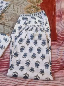 Floral Print Afghani Suit Set