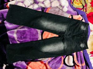 Stylish Black Denim Jeans