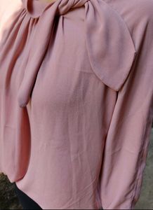 Pink Formal Shirt, Size: S-M