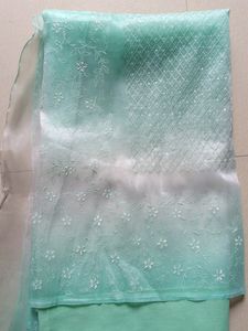 Sea Green Saree