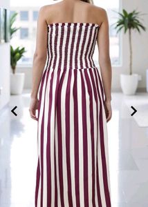 Striped Maxi Dress