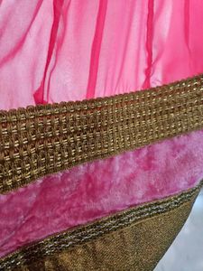 Pink Full Length Anarkali