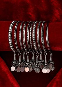 Silver Tone Bangle Set